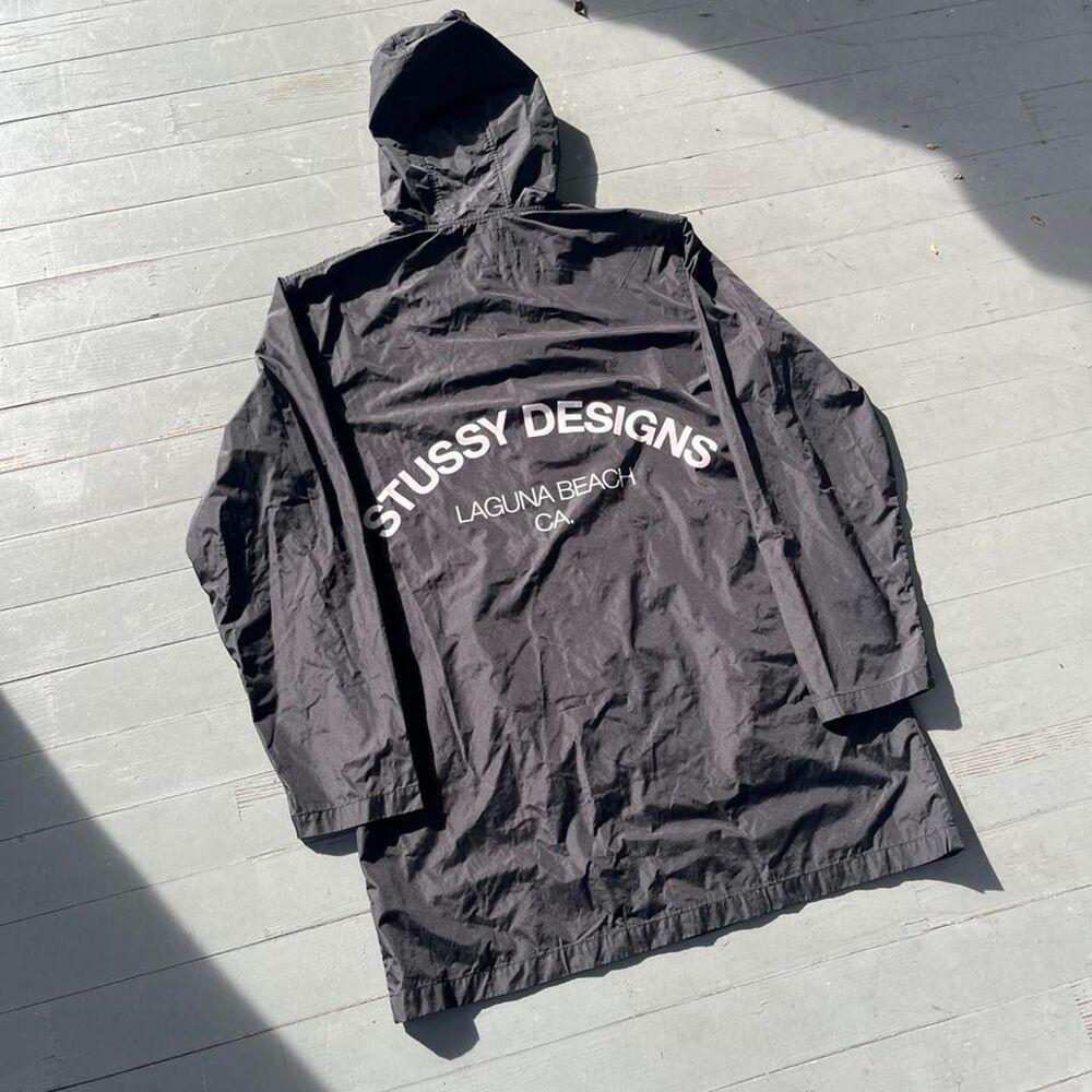 Stüssy Designs Streetwear Y2K Windbreaker Jacket